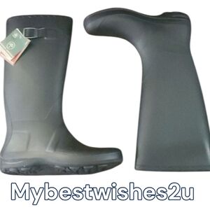 Kamik boots Nwt women's size 7 black Olivia waterproof rain vegan-friendly